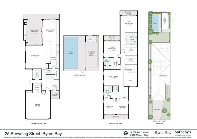 Floorplan of Homely semi-detached listing, 25 Browning Street, Byron Bay NSW 2481