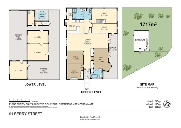 Floorplan of Homely house listing, 91 Berry Street, Sherwood QLD 4075
