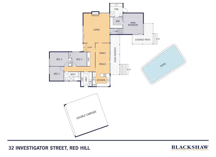 Floorplan of Homely house listing, 32 Investigator Street, Red Hill ACT 2603