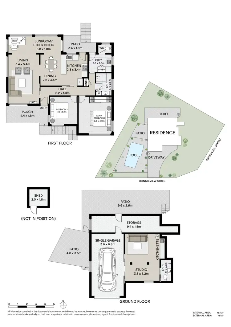 Floorplan of Homely house listing, 51 Grandview Street, Shelly Beach NSW 2261