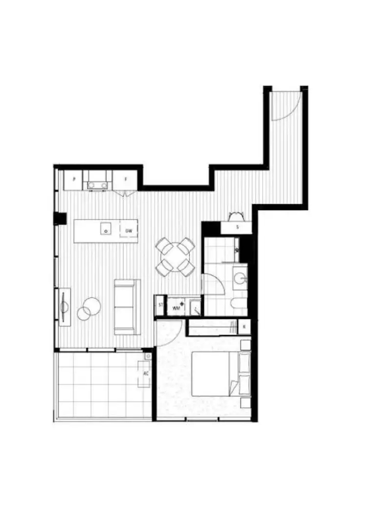 Floorplan of Homely apartment listing, 113/1 Boolee Street, Reid ACT 2612