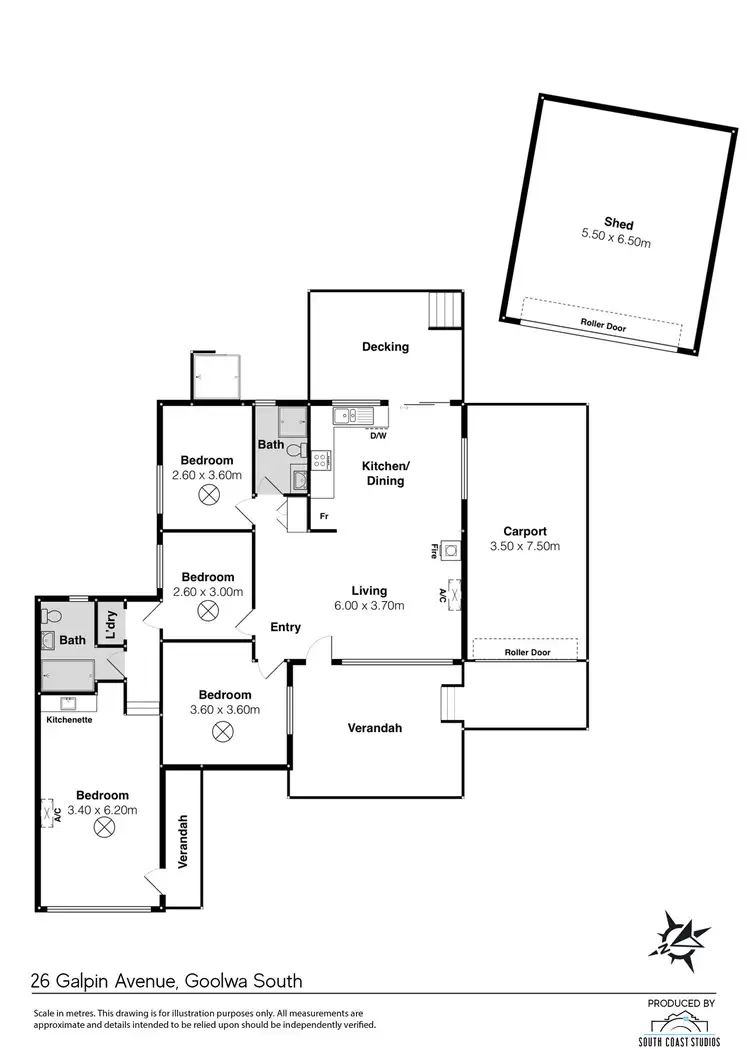 Floorplan of Homely house listing, 26 Galpin Avenue, Goolwa South SA 5214
