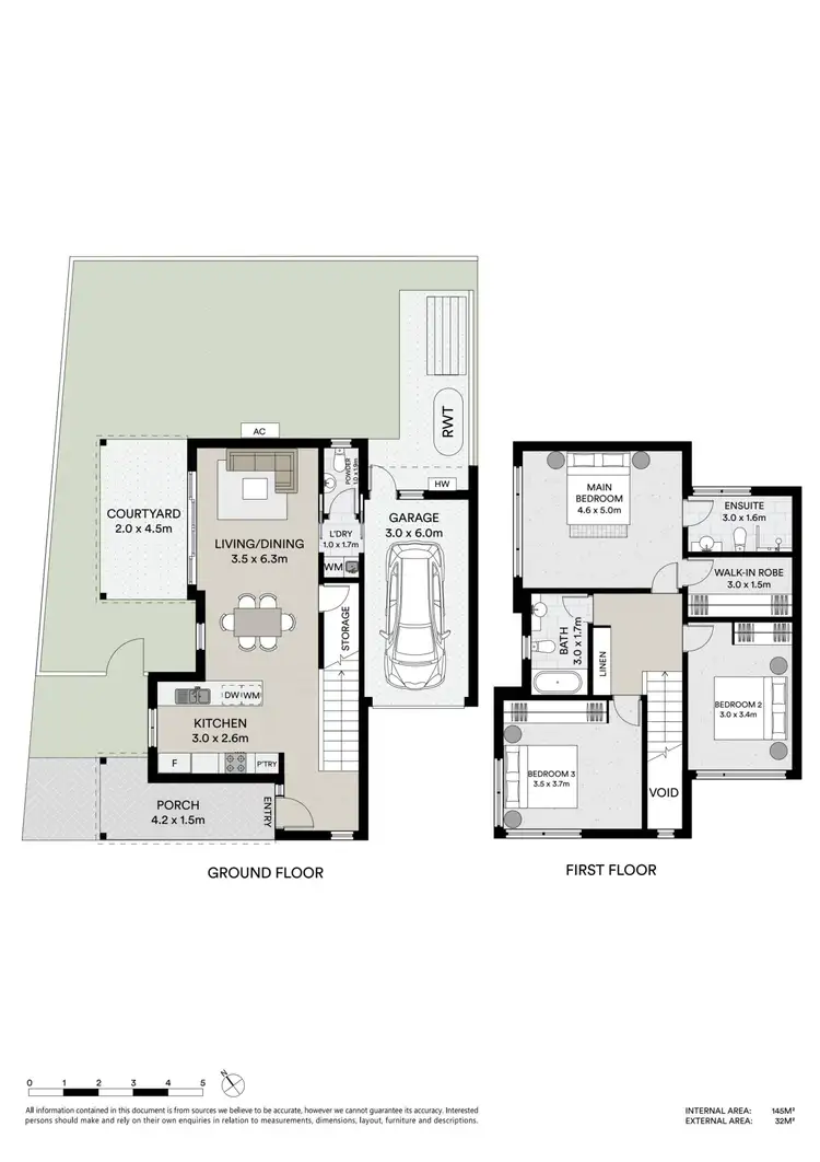 Floorplan of Homely townhouse listing, 12 Aldenham Road, Warnervale NSW 2259