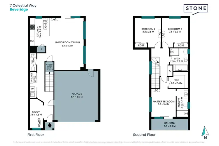 Floorplan of Homely house listing, 7 Celestial Way, Beveridge VIC 3753
