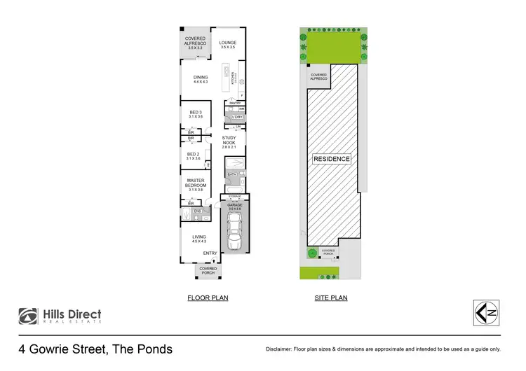 Floorplan of Homely house listing, 4 Gowrie Street, The Ponds NSW 2769