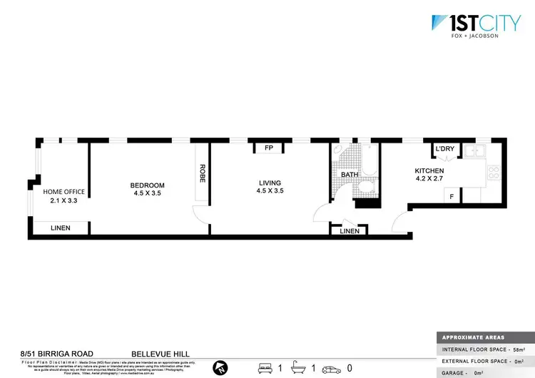 Floorplan of Homely apartment listing, 8/51 Birriga Road, Bellevue Hill NSW 2023