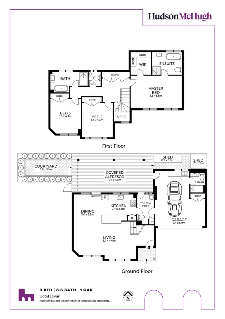 Floorplan of Homely townhouse listing, 5/22 Grandview Street, Parramatta NSW 2150