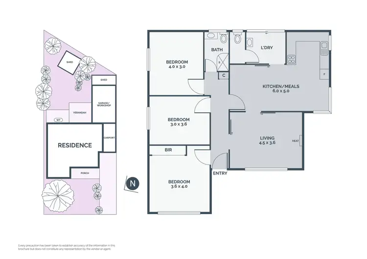 Floorplan of Homely house listing, 480 Station Street, Lalor VIC 3075