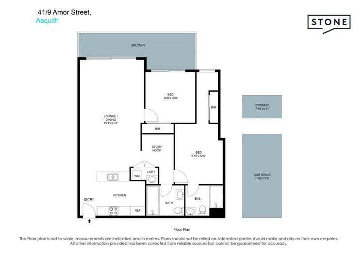 Floorplan of Homely apartment listing, 41/9-19 Amor Street, Asquith NSW 2077