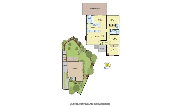 Floorplan of Homely house listing, 6 Camden Court, Frankston VIC 3199