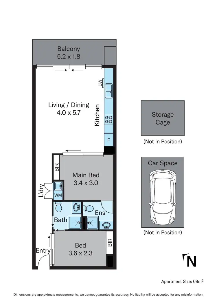 Floorplan of Homely apartment listing, 312/1101 Toorak Road, Camberwell VIC 3124