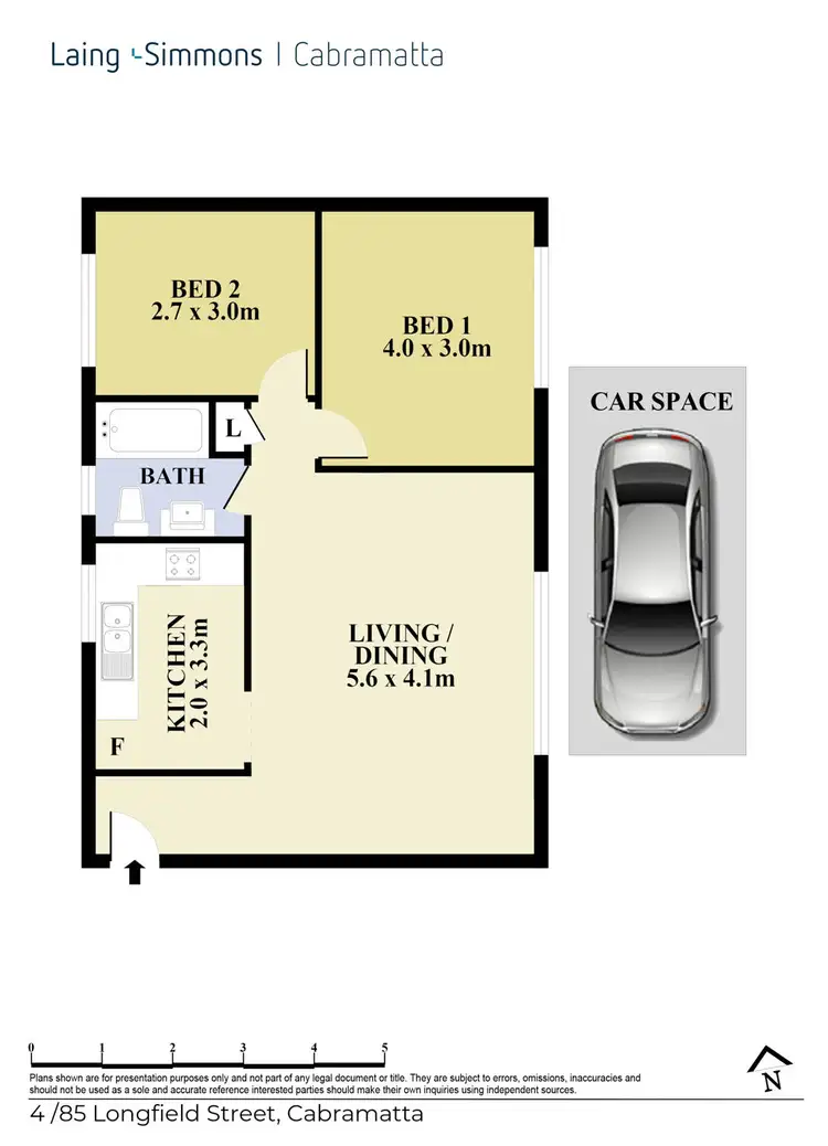 Floorplan of Homely unit listing, 4/85 Longfield Street, Cabramatta NSW 2166
