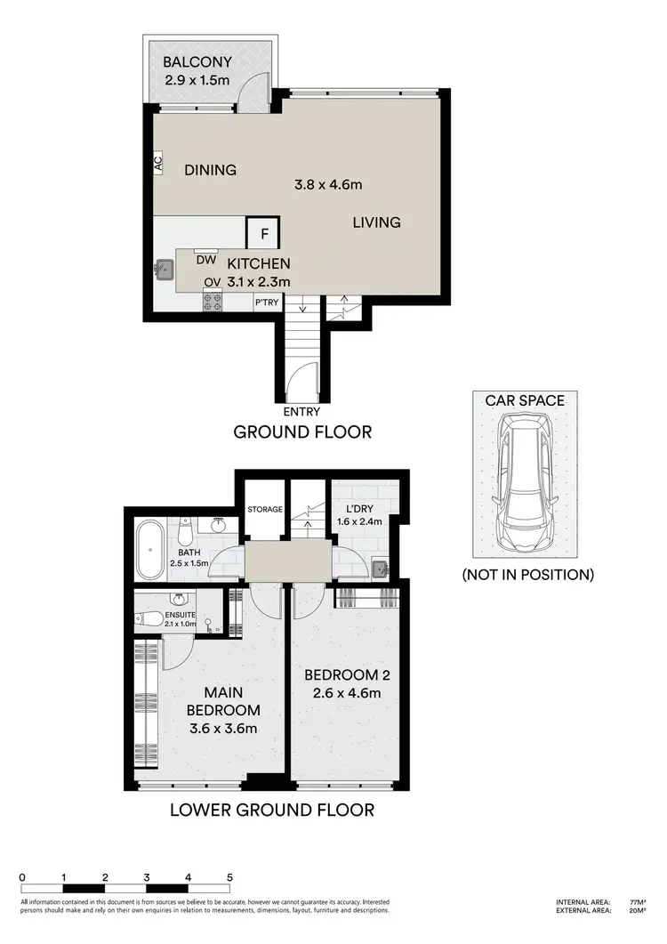 Floorplan of Homely apartment listing, 24/343 Beaconsfield Parade, St Kilda West VIC 3182