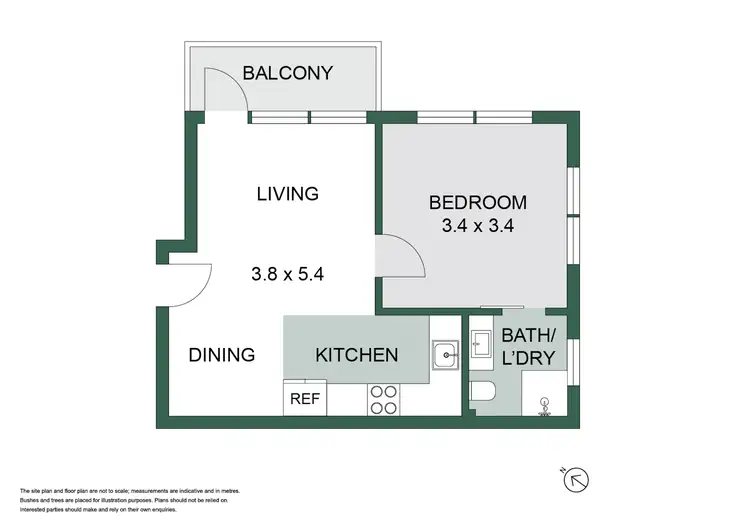 Floorplan of Homely apartment listing, 8/180 Raglan Street, Mosman NSW 2088
