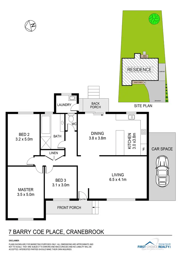 Floorplan of Homely house listing, 7 Barry Coe Place, Cranebrook NSW 2749