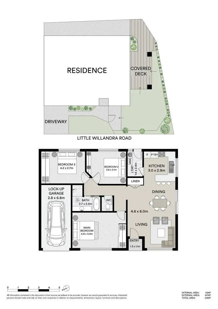 Floorplan of Homely house listing, 68A Little Willandra Road, Cromer NSW 2099