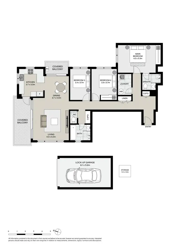 Floorplan of Homely apartment listing, 7C/83 Gerrale Street, Cronulla NSW 2230