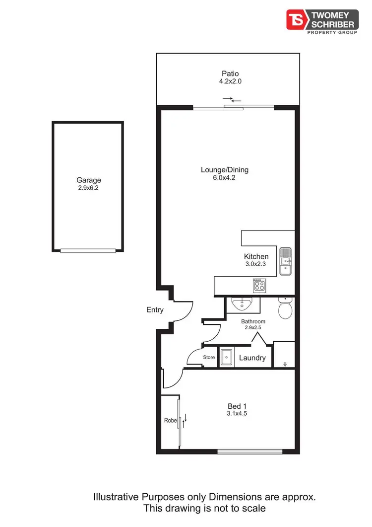 Floorplan of Homely apartment listing, 19/293-301 Esplanade, Cairns North QLD 4870