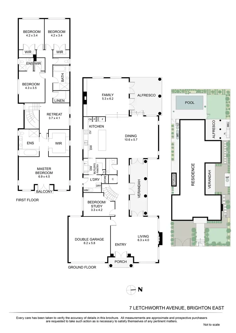 Floorplan of Homely house listing, 7 Letchworth Avenue, Brighton East VIC 3187
