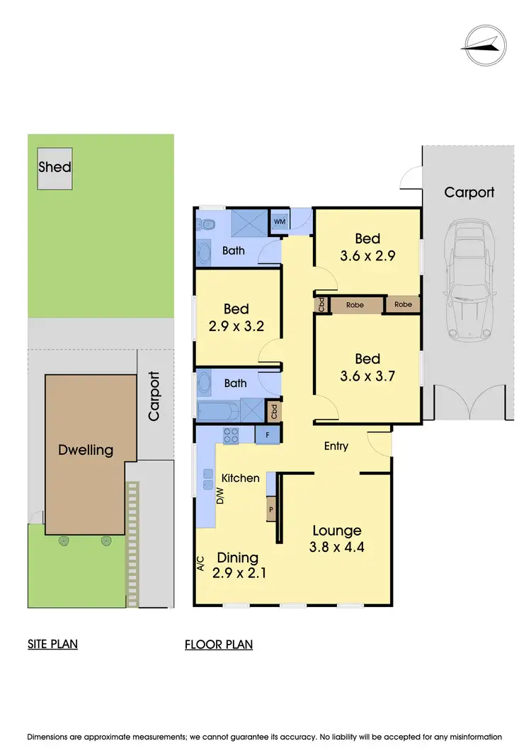 Floorplan of Homely house listing, 51 Donald Street South, Altona Meadows VIC 3028