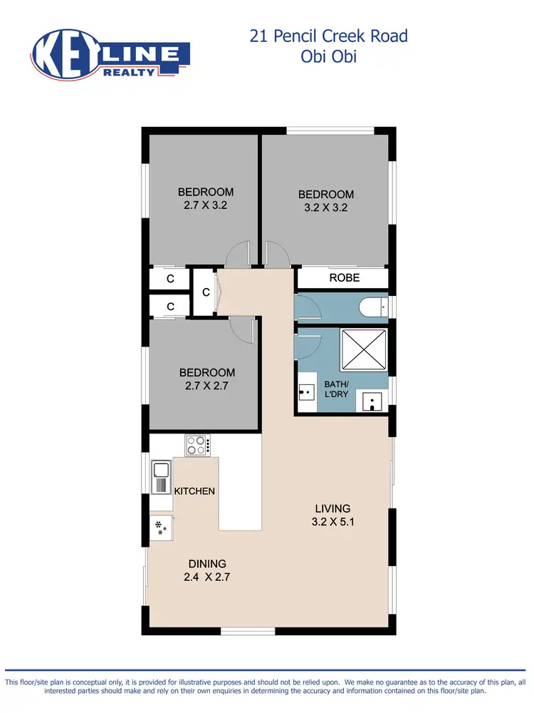 Floorplan of Homely house listing, 21 Pencil Creek Road, Obi Obi QLD 4574