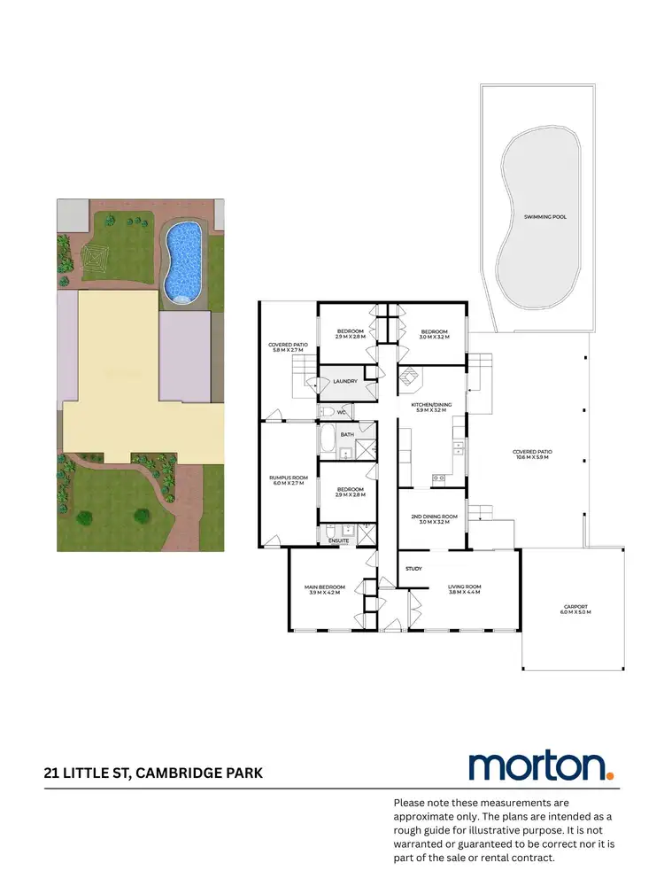 Floorplan of Homely house listing, 21 Little Street, Cambridge Park NSW 2747