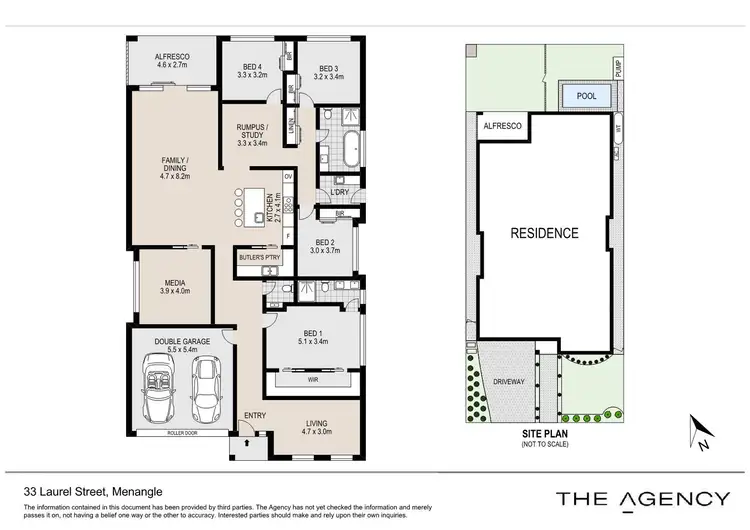 Floorplan of Homely house listing, 33 Laurel Street, Menangle NSW 2568