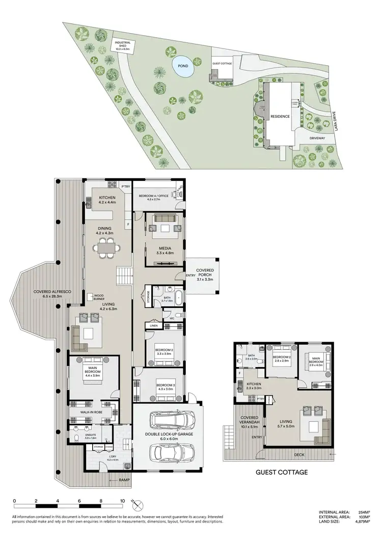 Floorplan of Homely house listing, 39 Lara Drive, Buderim QLD 4556