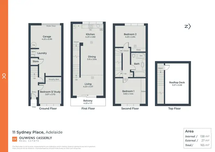 Floorplan of Homely house listing, 11 Sydney Place, Adelaide SA 5000