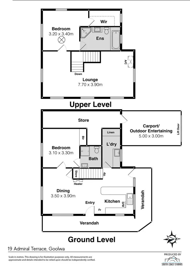 Floorplan of Homely house listing, 19 Admiral Terrace, Goolwa SA 5214