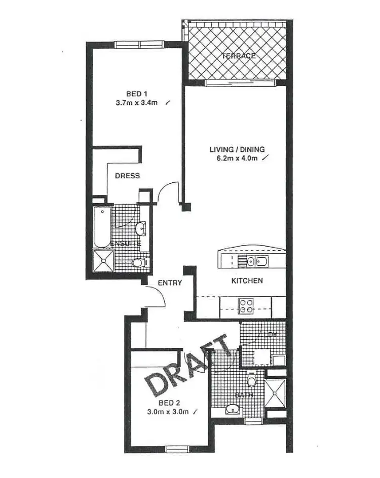 Floorplan of Homely apartment listing, 206/10 Fairwater Close, Breakfast Point NSW 2137