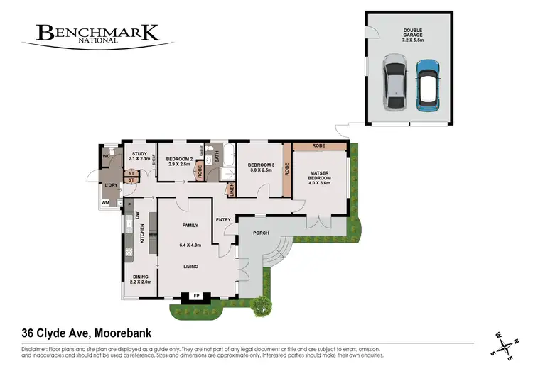 Floorplan of Homely house listing, 36 Clyde Avenue, Moorebank NSW 2170