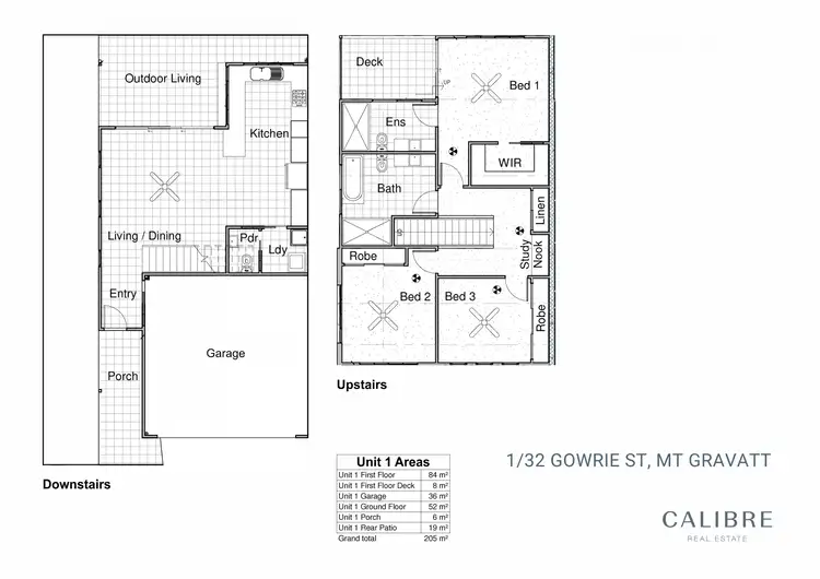Floorplan of Homely townhouse listing, 32 Gowrie Street, Mount Gravatt QLD 4122
