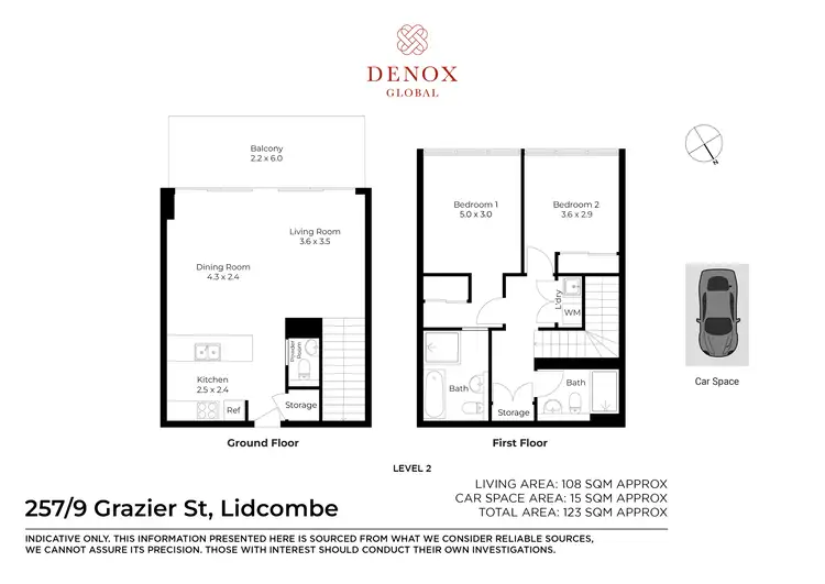 Floorplan of Homely apartment listing, 257/9 Grazier Street, Lidcombe NSW 2141