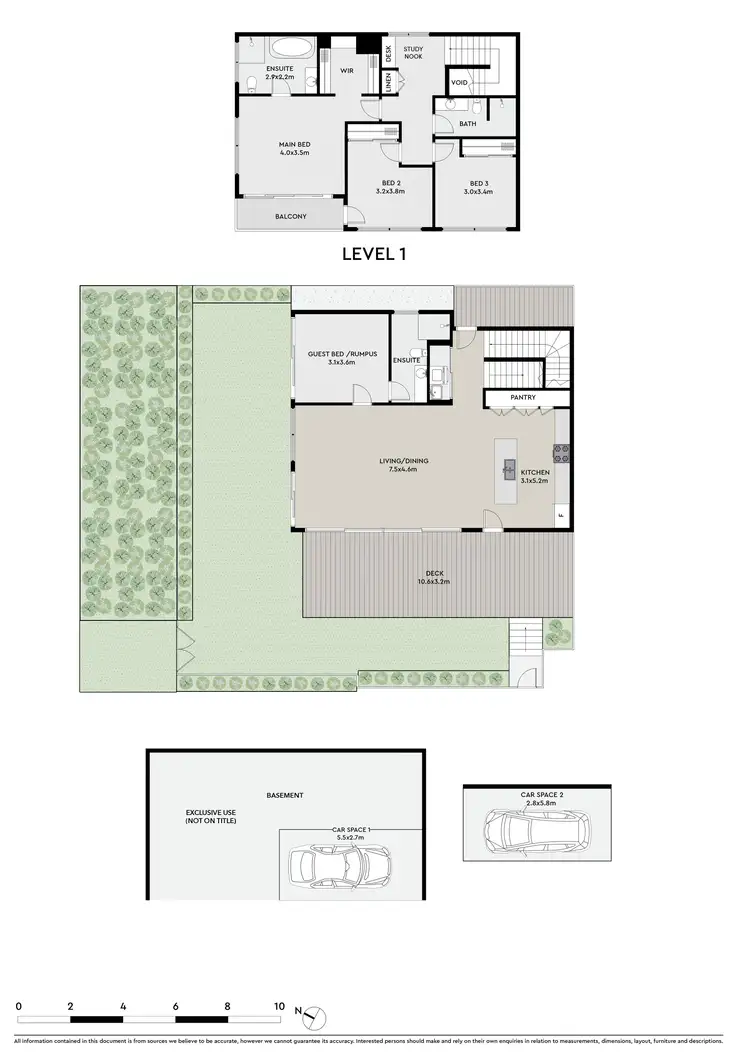 Floorplan of Homely townhouse listing, 1/2 Yuruga Avenue, Caringbah South NSW 2229