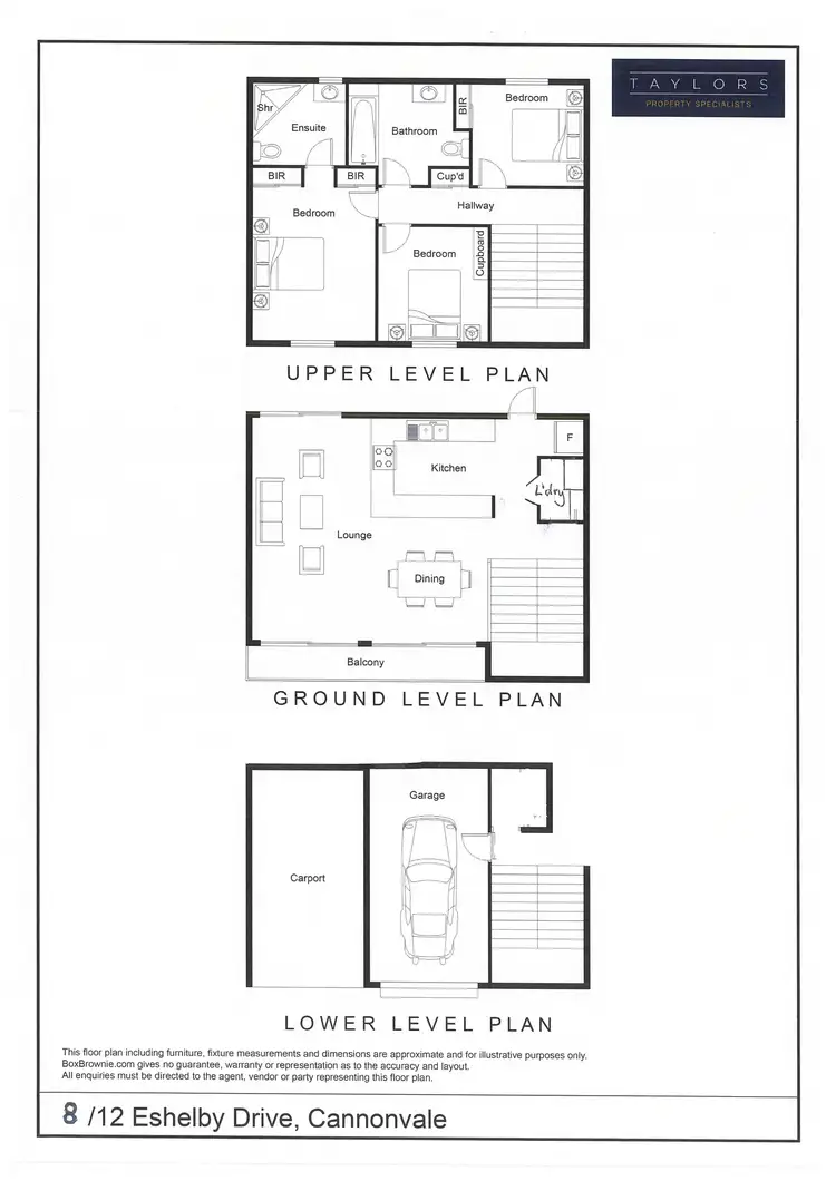 Floorplan of Homely unit listing, 8/12 Eshelby Drive, Cannonvale QLD 4802