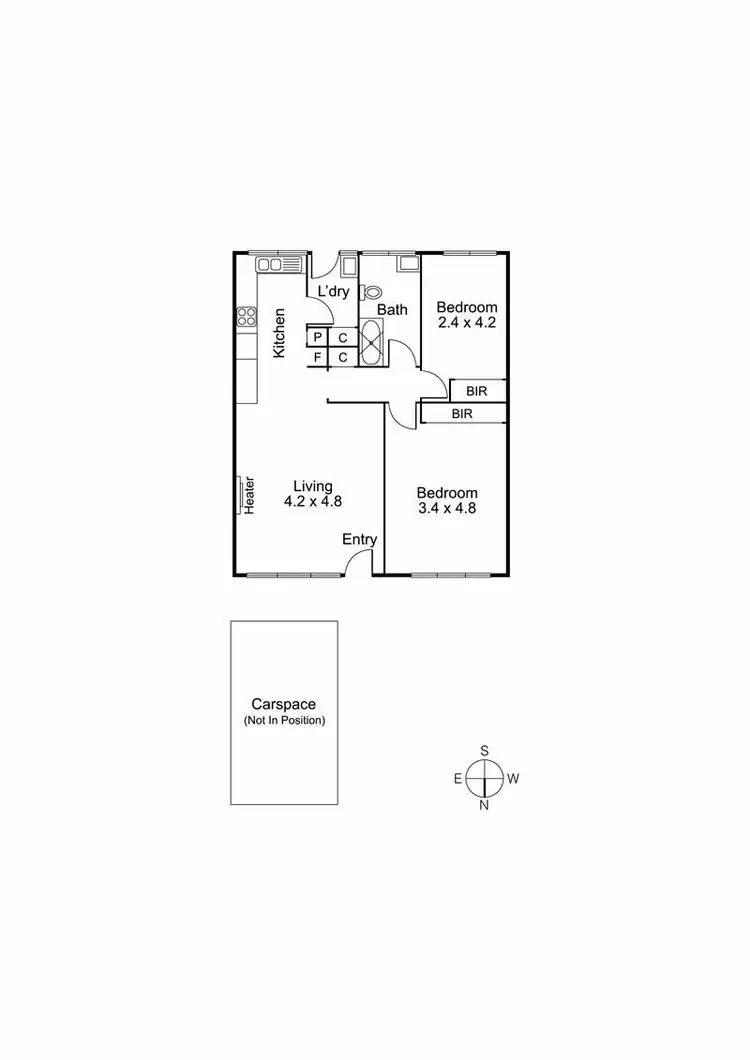Floorplan of Homely apartment listing, 3/150 Beach Road, Sandringham VIC 3191