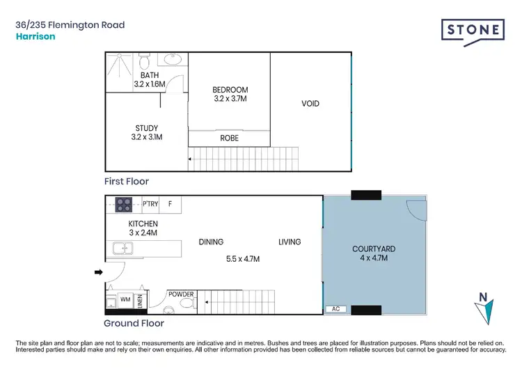 Floorplan of Homely apartment listing, 36/235 Flemington Road, Franklin ACT 2913