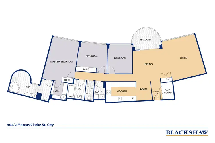 Floorplan of Homely apartment listing, 402/2 Marcus Clarke Street, City ACT 2601