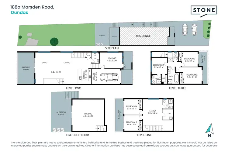Floorplan of Homely house listing, 188a Marsden Road, Dundas Valley NSW 2117