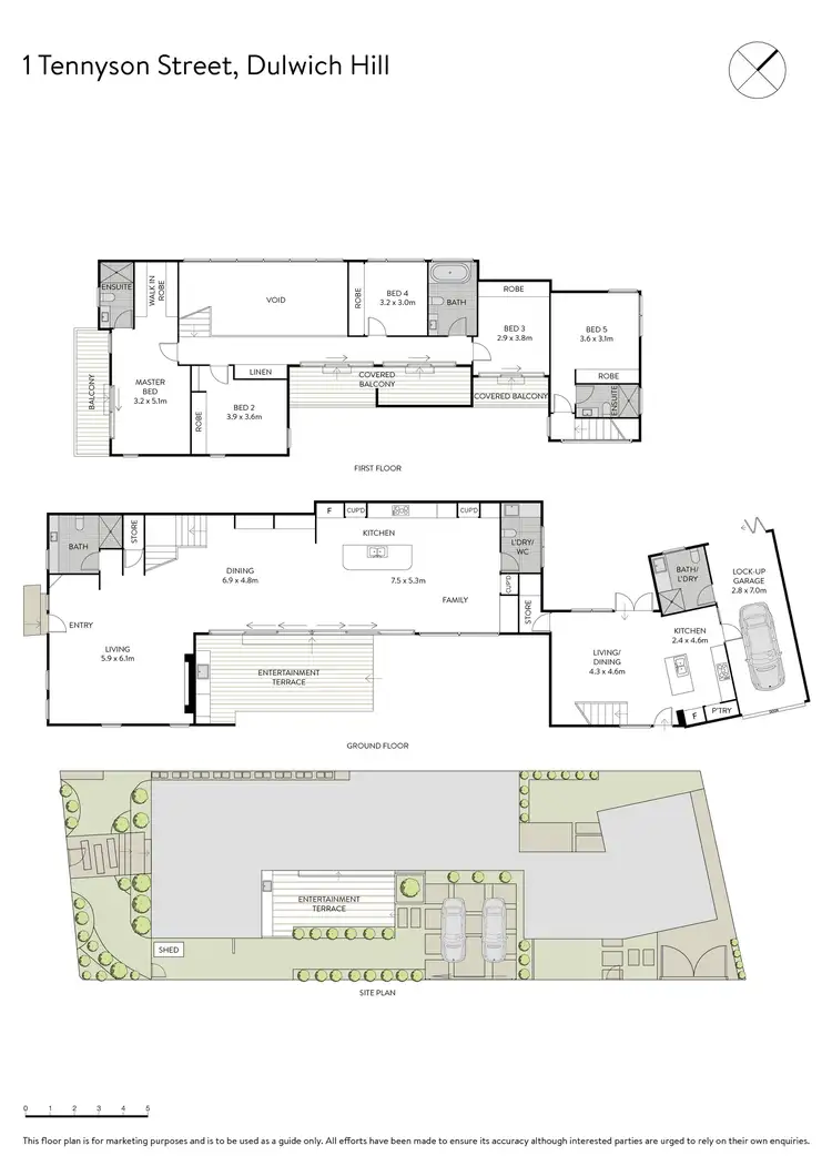 Floorplan of Homely house listing, 1 Tennyson Street, Dulwich Hill NSW 2203