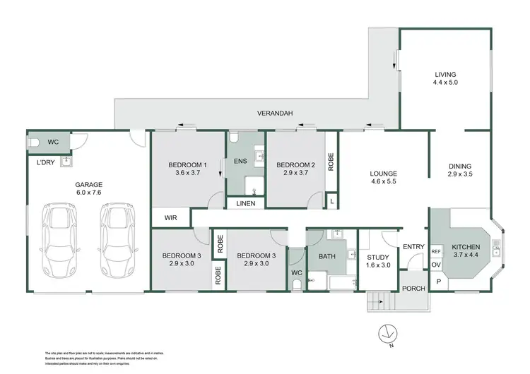 Floorplan of Homely house listing, 2 Lennox Court, Tewantin QLD 4565