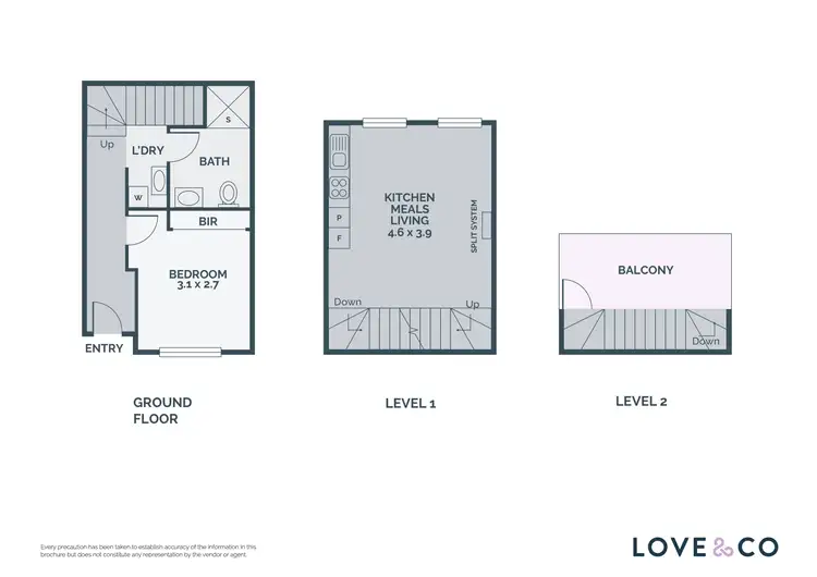 Floorplan of Homely unit listing, 8/45 Edwardes Street, Reservoir VIC 3073