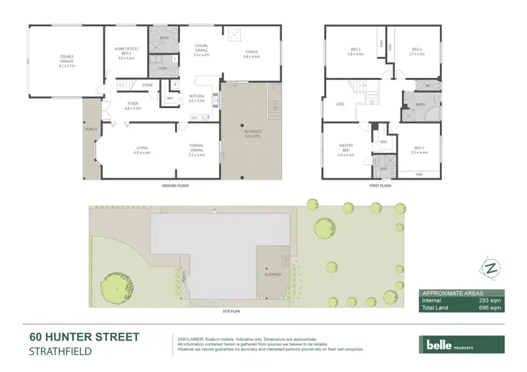 Floorplan of Homely house listing, 60 Hunter Street, Strathfield NSW 2135