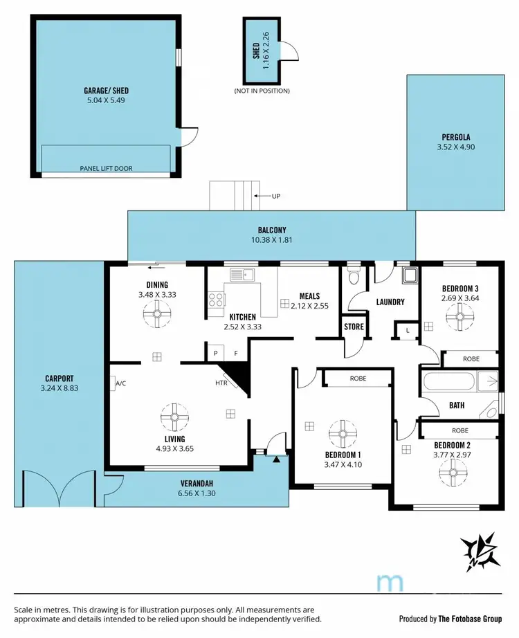 Floorplan of Homely house listing, 53 Flockhart Avenue, Valley View SA 5093