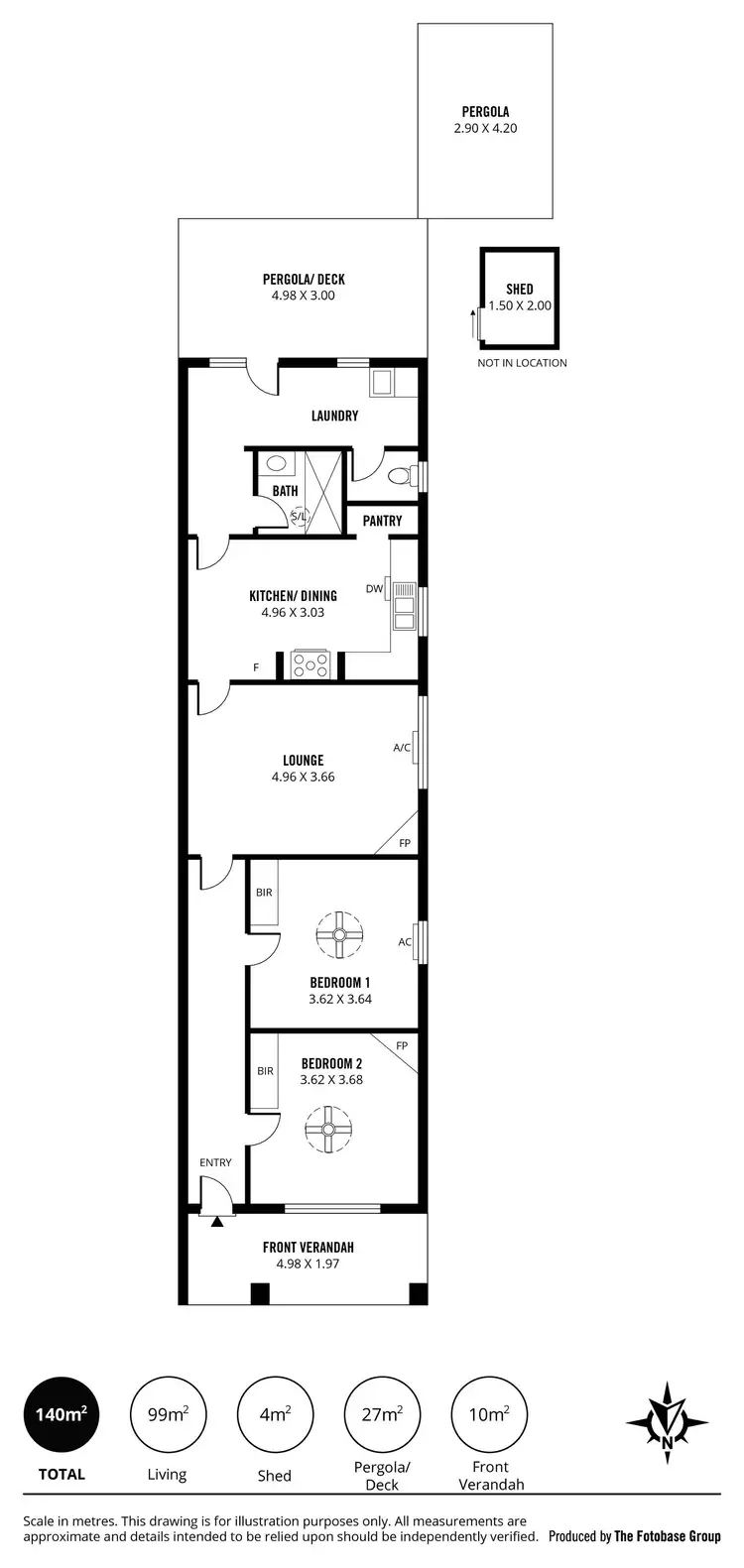 Floorplan of Homely house listing, 35a Foster Street, Parkside SA 5063