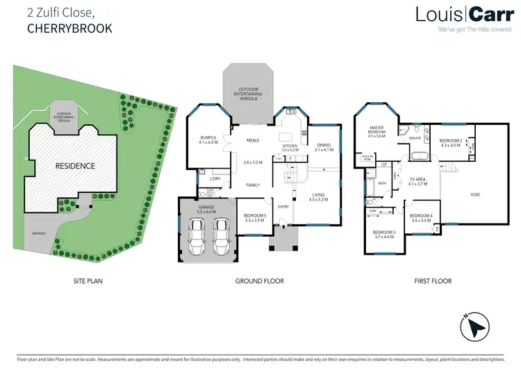 Floorplan of Homely house listing, 2 Zulfi Close, Cherrybrook NSW 2126