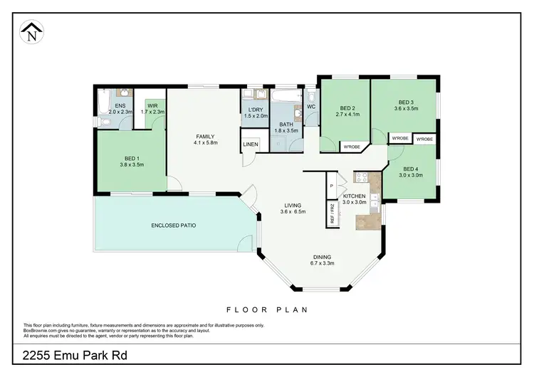 Floorplan of Homely house listing, 2255 Emu Park Road, Coowonga QLD 4702