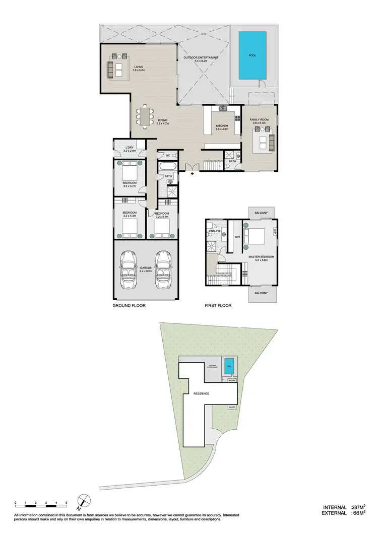 Floorplan of Homely house listing, 6 The Courtyard, Eleebana NSW 2282