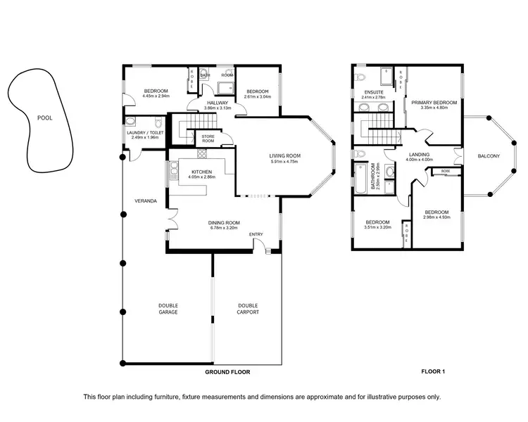 Floorplan of Homely house listing, 8 Tanganelli Close, Kanimbla QLD 4870
